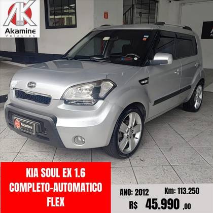 KIA SOUL 1.6 EX 16V FLEX 4P AUTOMÁTICO KIA SOUL 1.6 EX 16V FLEX 4P AUTOMÁTICO